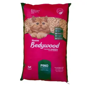 Bedywood, piedras y arena sanitaria, en el petshop Mecohue de Wilde