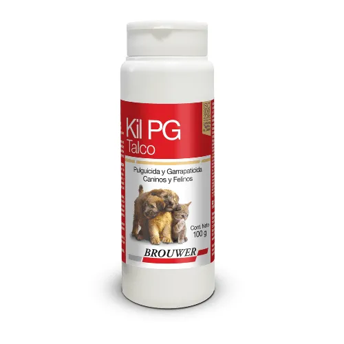 Brouwer Kil PG Talco, antiparasitarios externos, en el petshop Mecohue de Wilde