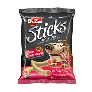 Dr. Zoo Sticks de carne, golosinas y snacks, en el petshop Mecohue de Wilde
