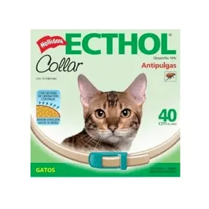 Ecthol collar para gato, antiparasitarios externos, en el petshop Mecohue de Wilde