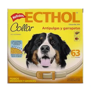 Ecthol collar antipulgas perro, antiparasitarios externos, en el petshop Mecohue de Wilde
