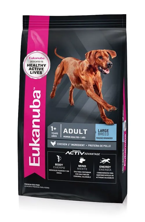 Eukanuba Adulto Razas Grandes, alimento balanceado, en el petshop Mecohue de Wilde