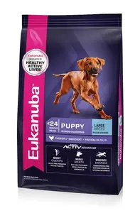 Eukanuba Cachorro Razas Grandes, alimento balanceado, en el petshop Mecohue de Wilde