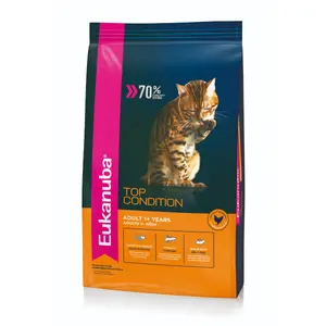 Eukanuba Gato Adulto Top Condition, alimento balanceado, en el petshop Mecohue de Wilde
