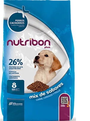 Nutribon Perro Cachorro, alimento balanceado, en el petshop Mecohue de Wilde