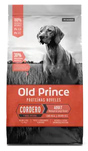 Old Prince Cordero Adulto, alimento balanceado, en el petshop Mecohue de Wilde