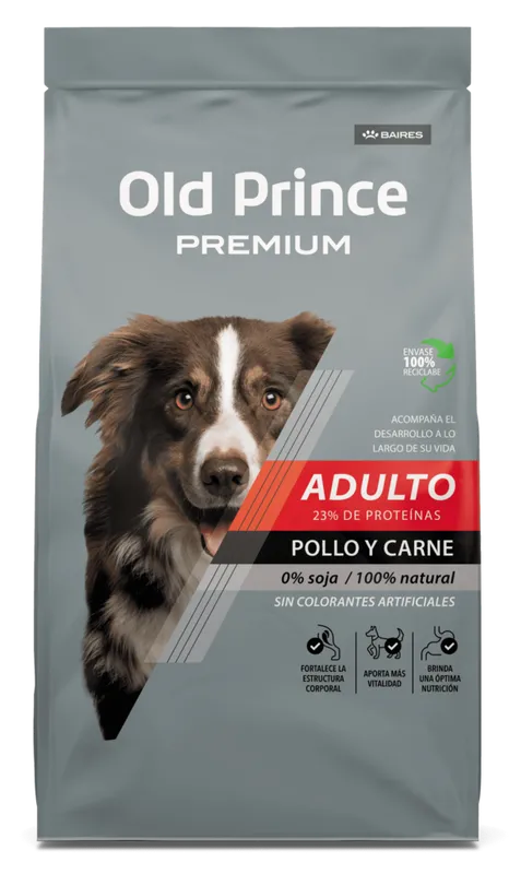 Old Prince Premium Perro, alimento balanceado, en el petshop Mecohue de Wilde
