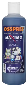 Osspret Shampoo pelo blanco, shampoo y acondicionadores, en el petshop Mecohue de Wilde