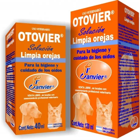 Otovier Solución Limpiaorejas, otros de higiene, en el petshop Mecohue de Wilde