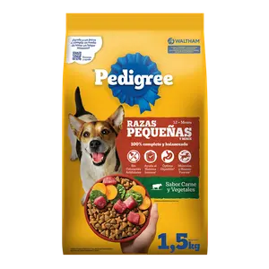 Pedigree Adulto Razas Pequeñas, alimento balanceado, en el petshop Mecohue de Wilde