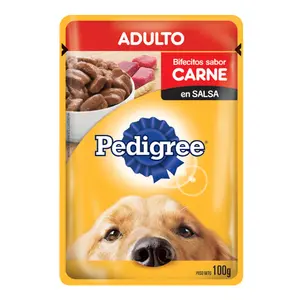 Pedigree alimento húmedo pouch, alimento húmedo (latas y pouch), en el petshop Mecohue de Wilde