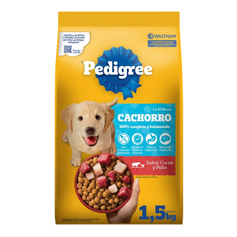 Pedigree Cachorro, alimento balanceado, en el petshop Mecohue de Wilde