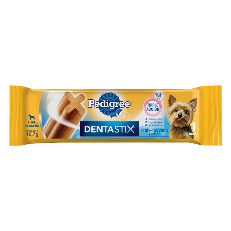 Pedigree Dentastix Razas Pequeñas, golosinas y snacks, en el petshop Mecohue de Wilde