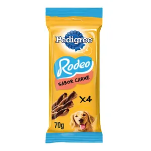 Pedigree Rodeo, golosinas y snacks, en el petshop Mecohue de Wilde