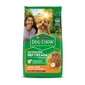 Purina Dog Chow Adultos Mordida Pequeña, alimento balanceado, en el petshop Mecohue de Wilde