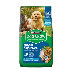 Purina Dog Chow Cachorros, alimento balanceado, en el petshop Mecohue de Wilde