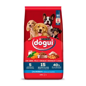 Dogui Cachorros de Purina, alimento balanceado, en el petshop Mecohue de Wilde