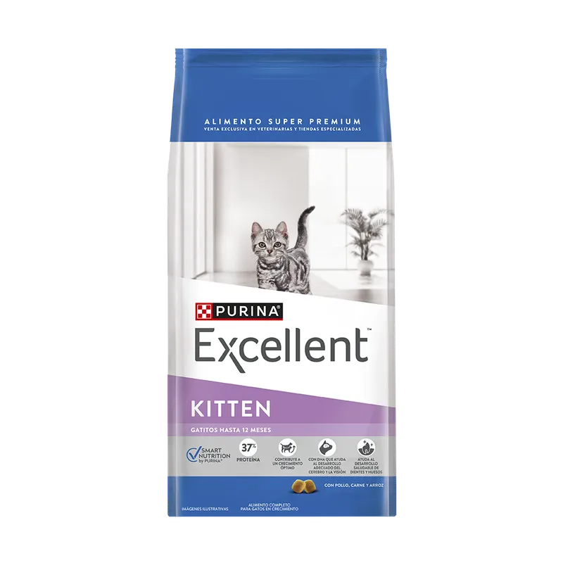 Excellent Gatito de Purina, alimento balanceado, en el petshop Mecohue de Wilde