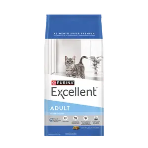 Excellent Gato Adulto de Purina, alimento balanceado, en el petshop Mecohue de Wilde