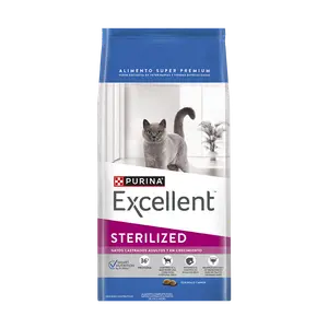 Excellent Gato Castrado de Purina, alimento balanceado, en el petshop Mecohue de Wilde