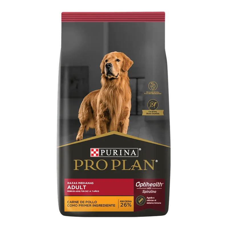 Pro Plan Perro Adulto de Purina, alimento balanceado, en el petshop Mecohue de Wilde