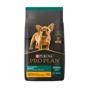 Pro Plan Perro Cachorro Razas Pequeñas de Purina, alimento balanceado, en el petshop Mecohue de Wilde