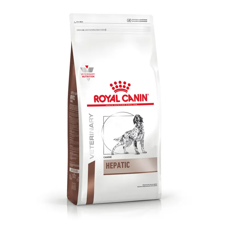 Royal Canin Hepatic Perro, alimento medicado, en el petshop Mecohue de Wilde