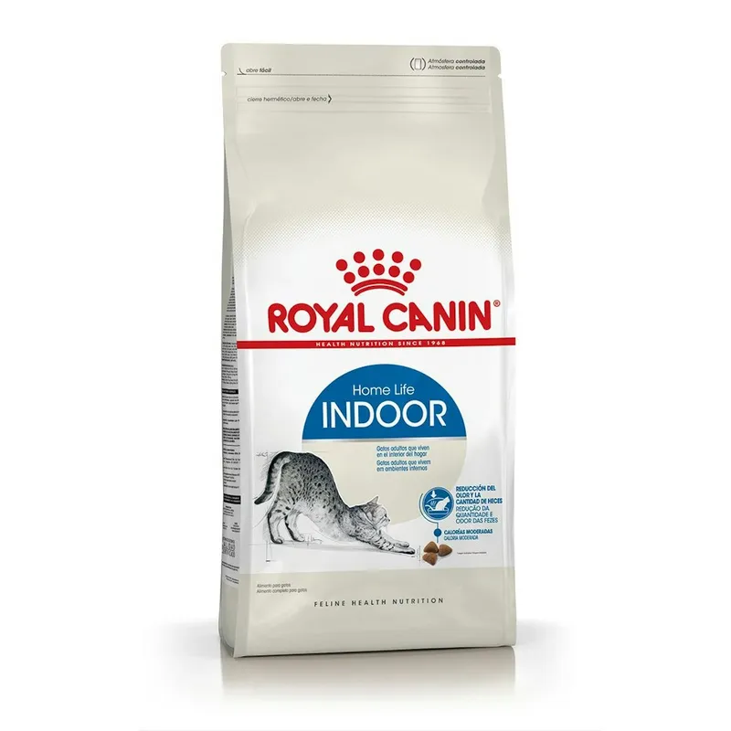 Royal Canin Indoor, alimento balanceado, en el petshop Mecohue de Wilde