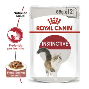 Royal Canin Instinctive Gato Pouch, alimento húmedo (latas y pouch), en el petshop Mecohue de Wilde