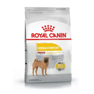 Royal Canin Medium Dermacomfort, alimento balanceado, en el petshop Mecohue de Wilde
