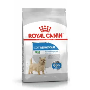 Royal Canin Mini Weight Care, alimento balanceado, en el petshop Mecohue de Wilde