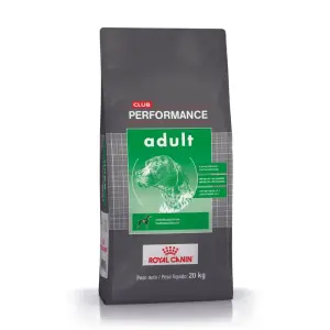Royal Canin Performance Perro Adulto, alimento balanceado, en el petshop Mecohue de Wilde