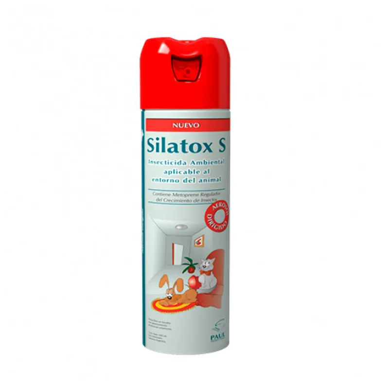 Silatox S dirigido, antiparasitarios ambientales, en el petshop Mecohue de Wilde