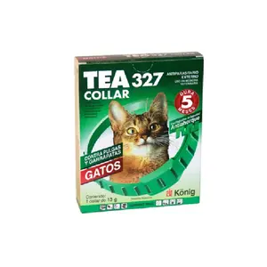 Tea 327 Collar antiparasitario para gatos, antiparasitarios externos, en el petshop Mecohue de Wilde
