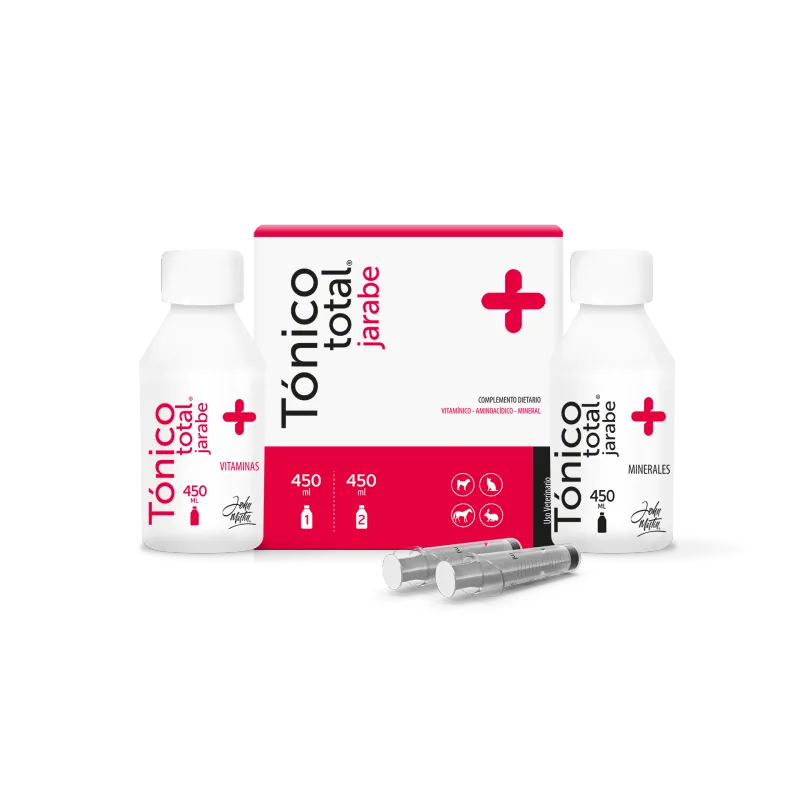 Tónico Total, suplementos y complementos, en el petshop Mecohue de Wilde