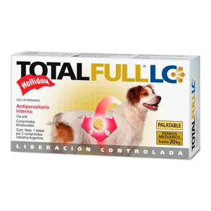 Total Full LC, antiparasitarios internos, en el petshop Mecohue de Wilde