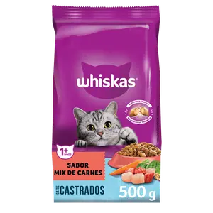 Whiskas Adulto Castrado, alimento balanceado, en el petshop Mecohue de Wilde