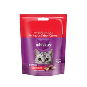 Whiskas Snacks, golosinas y snacks, en el petshop Mecohue de Wilde