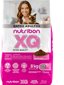 XQ Gato, alimento balanceado, en el petshop Mecohue de Wilde