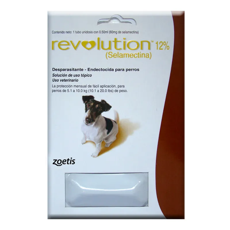 Revolution de Zoetis, antiparasitarios internos y externos, en el petshop Mecohue de Wilde